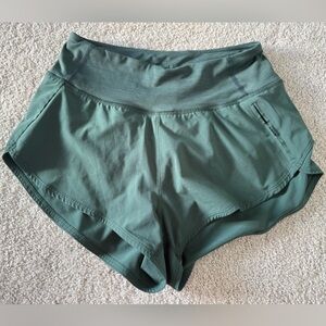 Outdoor Voices Shorts - Forest Green - Size XS - Good Condition